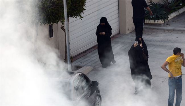 اصابة عشرات البحرينيين بنيران قوات النظام