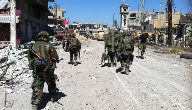 ارتش سوریه برخی مناطق حلب را پاکسازی کرد