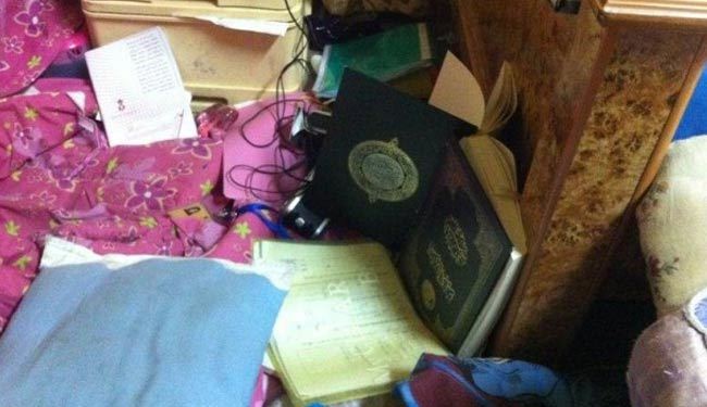 قوات النظام البحريني تهين القرآن الكريم في شهر نزوله