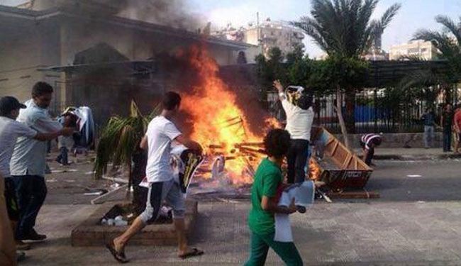 29 جريحا في اشتباكات في بورسعيد