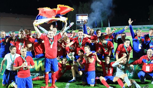 منتخب صربيا بطلاً لأوروبا تحت 19 عاماً