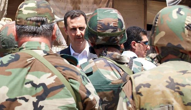 الأسد يؤكد 