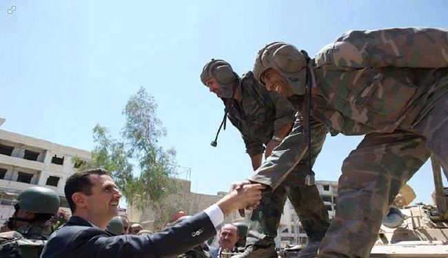 چرا اسد به بازدید خطرناک ترین منطقه رفت؟