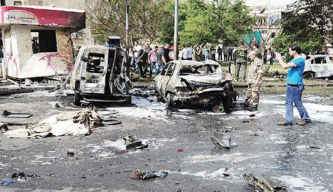 مقتل واصابة العشرات في دمشق جراء تفجير ارهابي