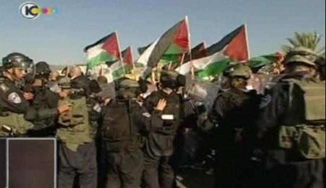 تظاهرات گسترده فلسطینی ها علیه طرح پراور