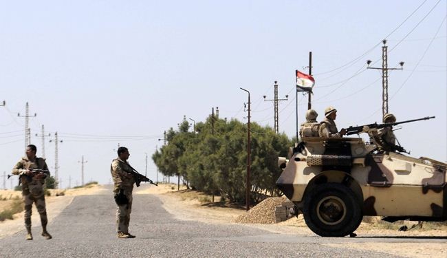 مقتل 4 مسلحين في سيناء بقصف طائرة بدون طيار