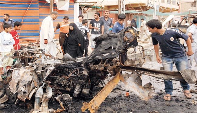 190 کشته و مجروح در سلسله انفجارهای امروز بغداد