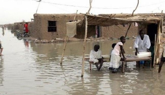 36 قتيلا جراء فيضانات في السودان