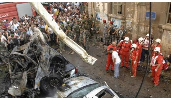 نقش مثلث شوم در انفجار تروریستی لبنان