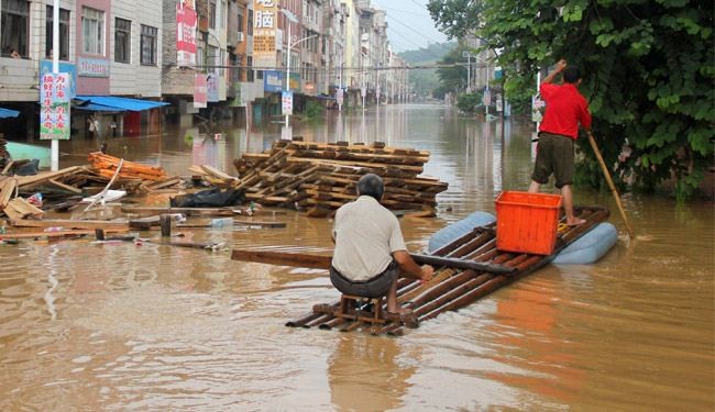 مقتل 37 شخصا في فيضانات بالصين