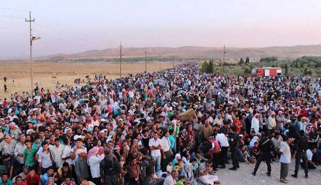 37 ألف نازح سوري إلی كردستان العراق خلال 6 أیام
