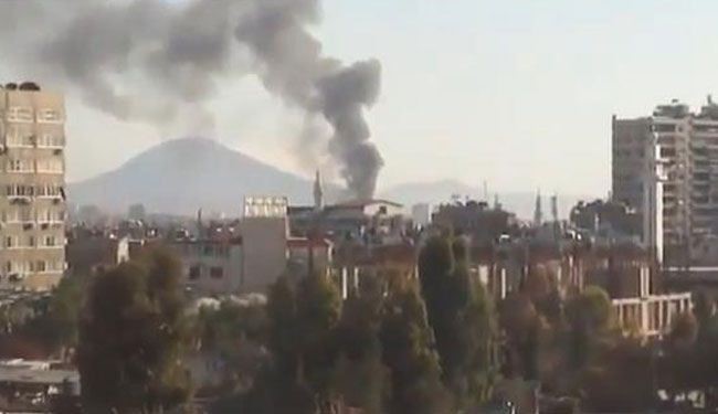 انفجار بمب در منطقه مسیحی‌نشین دمشق