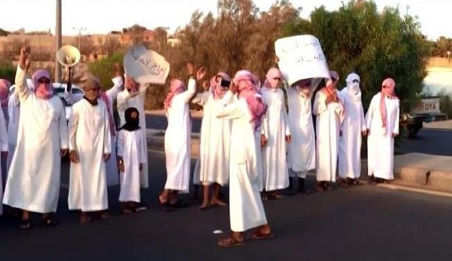 الاحتجاجات في ظل التعتيم الإعلامي السعودي