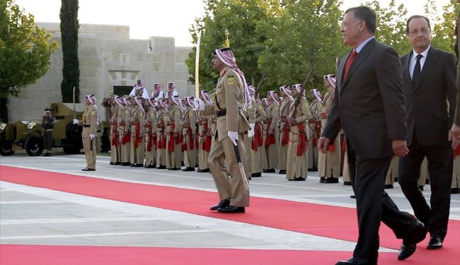 برکناری مشکوک چهار افسر ارشد در ارتش اردن