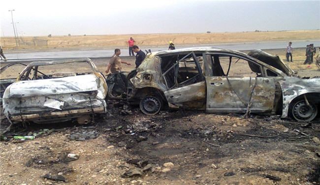 هلاکت 40 تروریست مسلح هنگام بمب گذاری خودرو