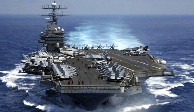 US aircraft carrier heading to Red Sea