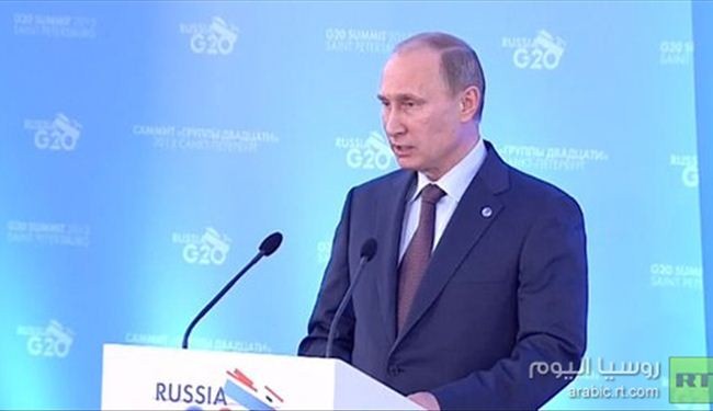 بوتين يؤكد مساعدته لسوريا واوباما يلوح بتجاوز مجلس الامن