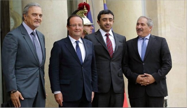 فرنسا والسعودية والإمارات والأردن: دعم المعارضة السورية ضد النظام