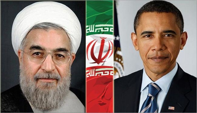 اوباما يعلن أنه إتصل برئيس جمهورية ايران الإسلامية