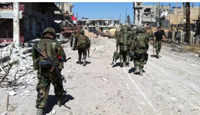 ارتش،تسلط بر شهرك هاي حماه و ريف دمشق را تقويت كرد