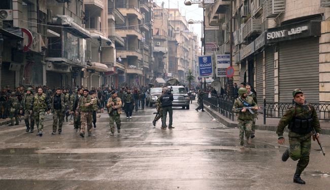 پاکسازی کامل یکی از شهرهای ریف دمشق