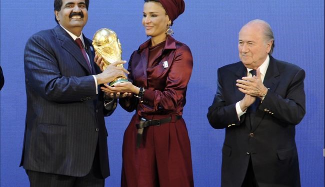 بلاتر: النفوذ السياسي وراء تنظيم قطر مونديال 2022