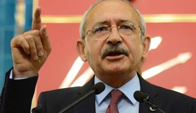 رئیس مخالفان در ترکیه: وارد کننده تروریسم شده‌ایم
