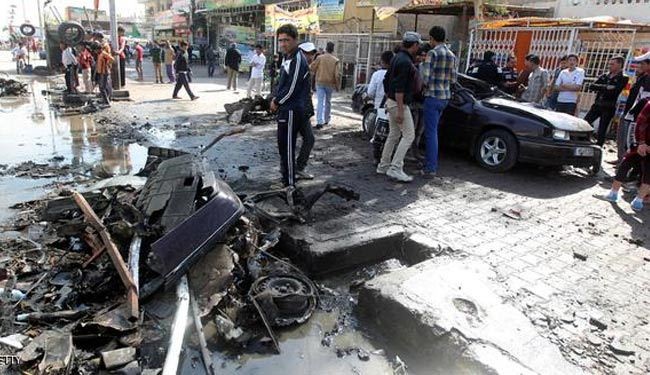مقتل 24 شخصا بسلسلة تفجيرات استهدفت 7 مناطق من بغداد