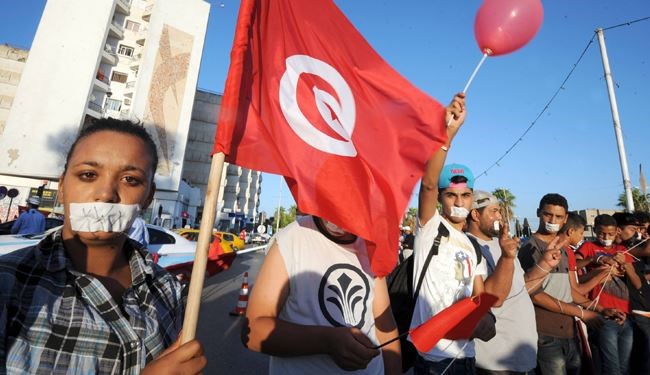 جنبش تمرد تونس فردا به خیابان ها می آید