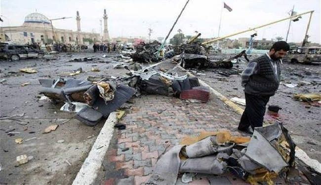 العراق/انتحاري يفجر مفخخة بمدرسة اطفال وآخر يقتل زوارا مسالمين