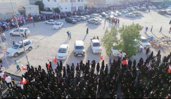 سرکوب تشییع جنازه شهید بحرینی