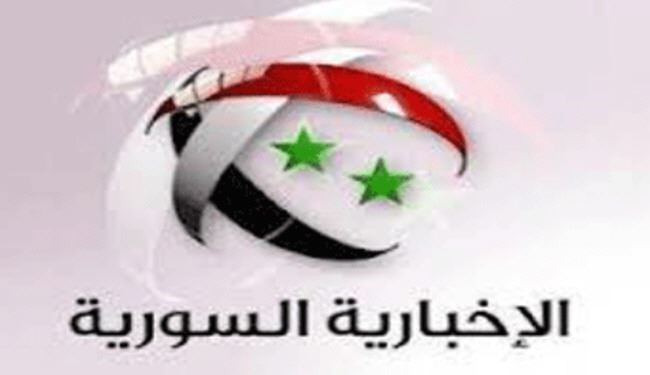 بازگشت تلویزیون الاخباریه سوریه با پخش تصاویر انفجار
