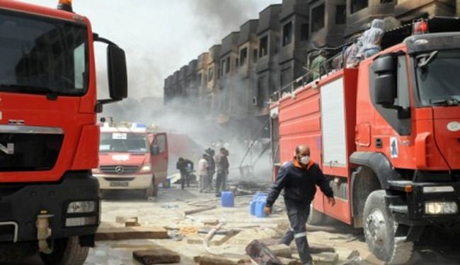 ليبيا... مقتل جنديين وحريق هائل في بنغازي