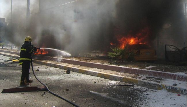 24 ضحیة بانفجار 7 سيارات مفخخة في بغداد