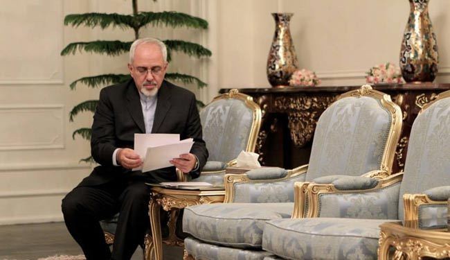 ظريف يفند مزاعم اوباما بشأن مشاركة ايران في جنيف 2