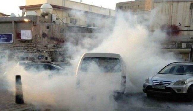 البحرين الاولى عالميا باستخدام الغازات السامة ضد مواطنيها