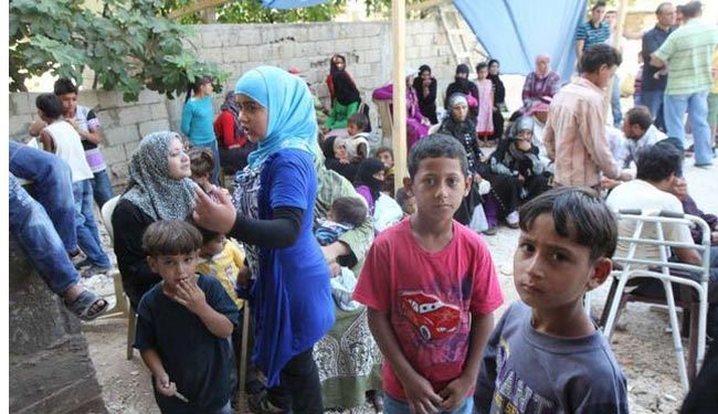 بیش از یک میلیون پناهنده سوری در لبنان