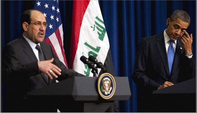 المالكي سيبحث في واشنطن حول المخاطر القادمة من سوريا