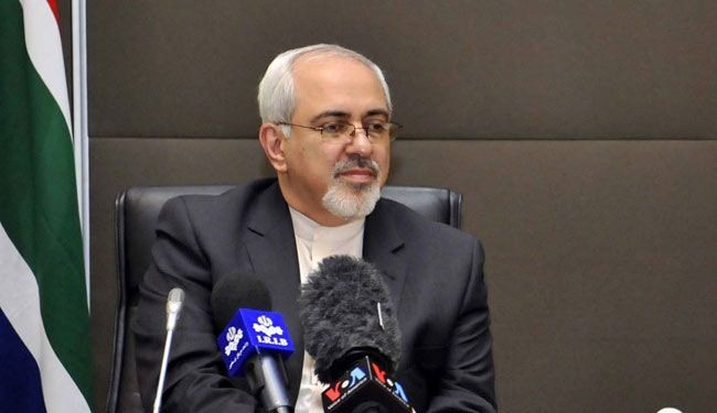 ظريف: ايران ستواصل التخصيب وفق حاجتها للابحاث النووية