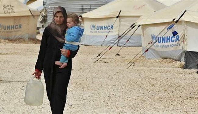 فرار زنان سوری از مناطق تحت کنترل تکفیری ها