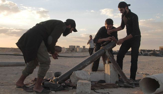 حملات خمپاره‌ای تروریست‌ها به چند منطقه سوریه