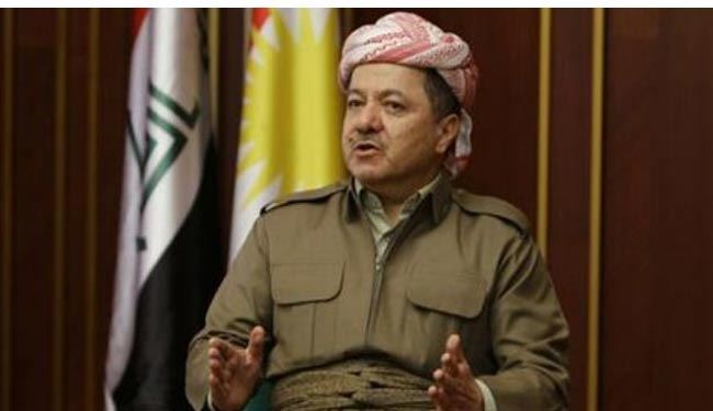 بارزانی با طرح اداره موقت کردستان سوریه مخالف است