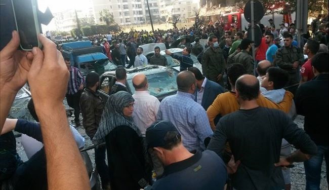 عکسهای انفجار نزدیک سفارت ایران در بیروت