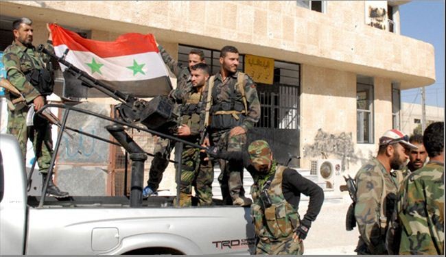 الجيش يبسط سيطرته التامة على بلدة قارة شمال دمشق