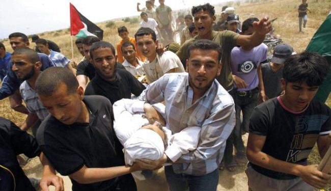 اصابة 4 فلسطينيين برصاص جنود الاحتلال بالضفة