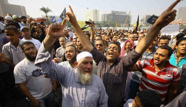 الشرطة تفرق تظاهرتين بدون تصريح في مصر