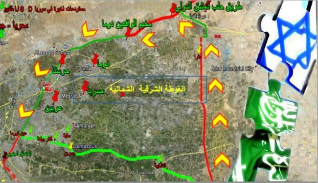 تفاصيل تدخل إسرائيلي-سعودي بمعارك الغوطة الأخيرة