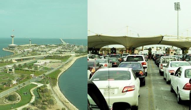 گردشگران عربستانی در بحرین چه می کنند ؟!