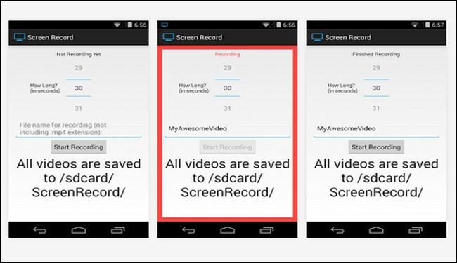 طريقة تسجيل فيديو لشاشة آندرويد Android
