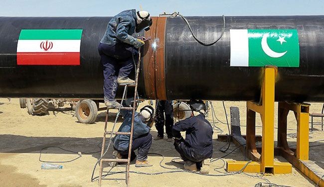 رغبة أوروبية بالمشاركة في أنبوب الغاز الإيراني الى باكستان